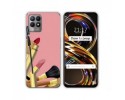 Funda Silicona para Realme 8i diseño Brochas Dibujos