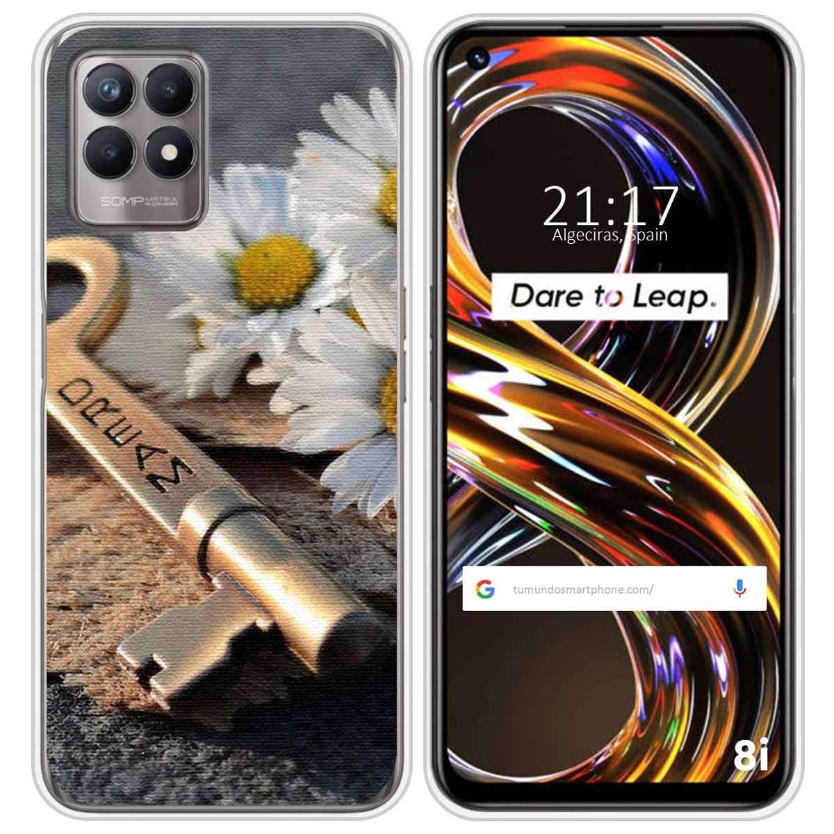 Funda Silicona para Realme 8i diseño Dream Dibujos