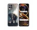 Funda Silicona para Realme 8i diseño Elefante Dibujos