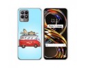 Funda Silicona para Realme 8i diseño Furgoneta Dibujos