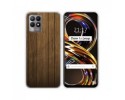 Funda Silicona para Realme 8i diseño Madera Dibujos