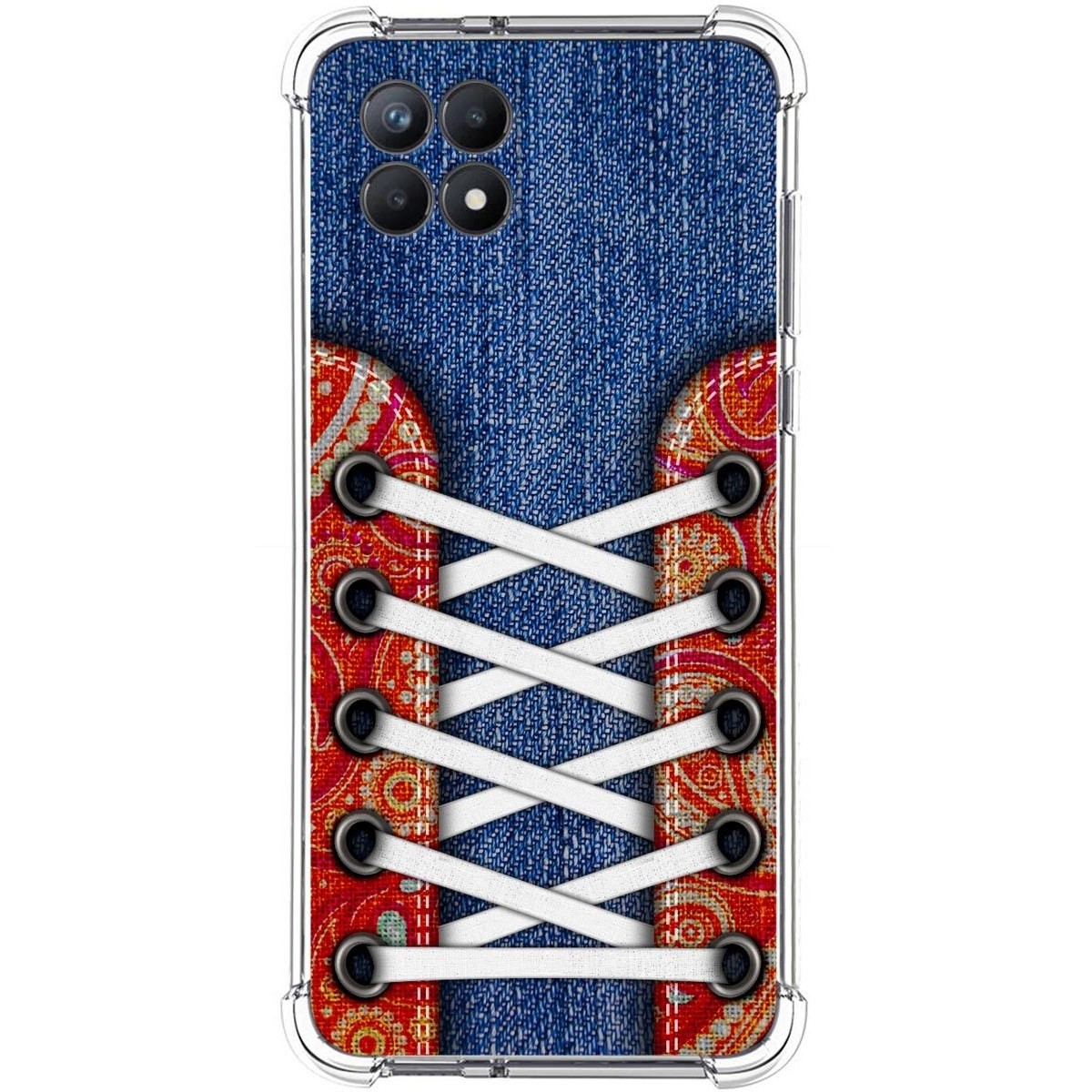 Funda Silicona Antigolpes para Realme 8i diseño Zapatillas 11 Dibujos