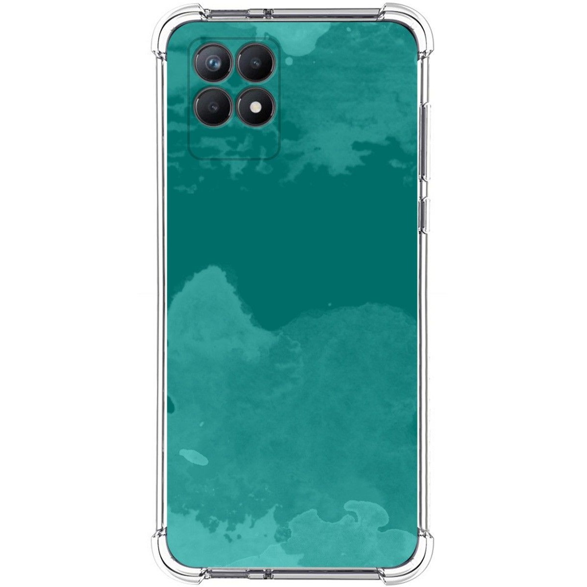 Funda Silicona Antigolpes para Realme 8i diseño Acuarela 06 Dibujos