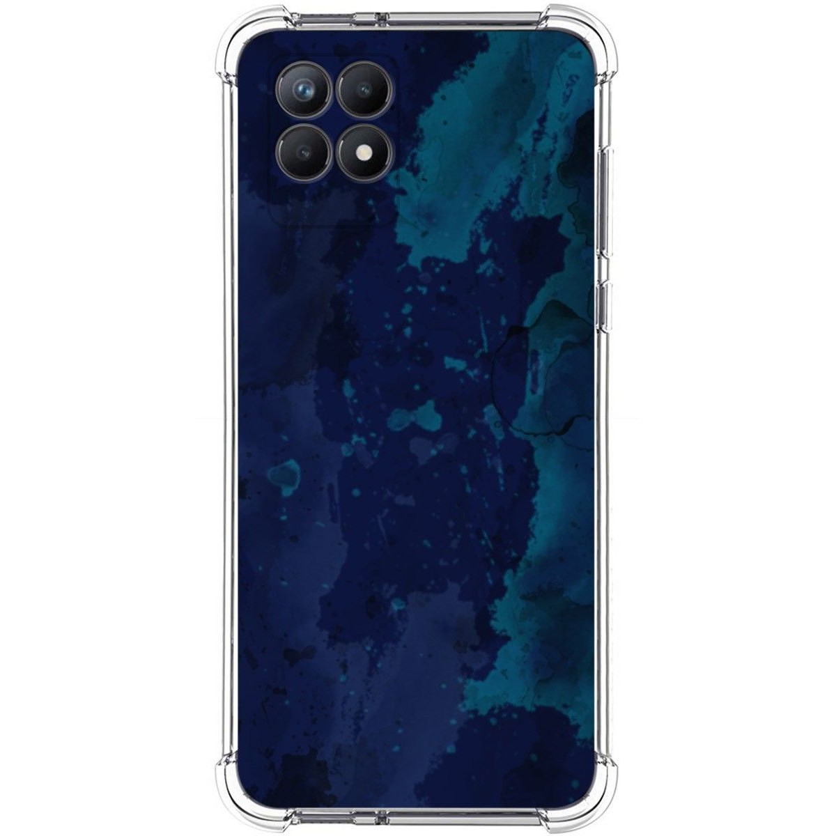Funda Silicona Antigolpes para Realme 8i diseño Acuarela 13 Dibujos
