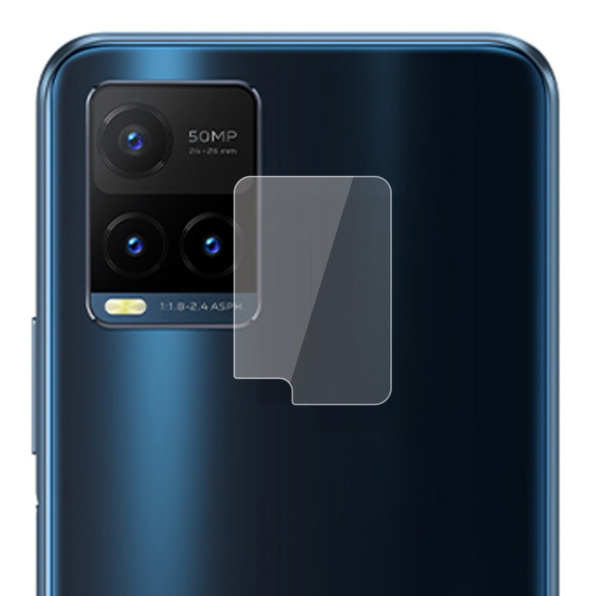 Protector Cristal Templado Cámara Trasera para Vivo Y21 / Y21s / Y33s Vidrio