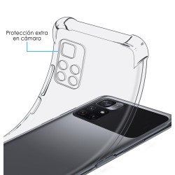 Funda Silicona Antigolpes Transparente para Xiaomi POCO M4 Pro 5G 2