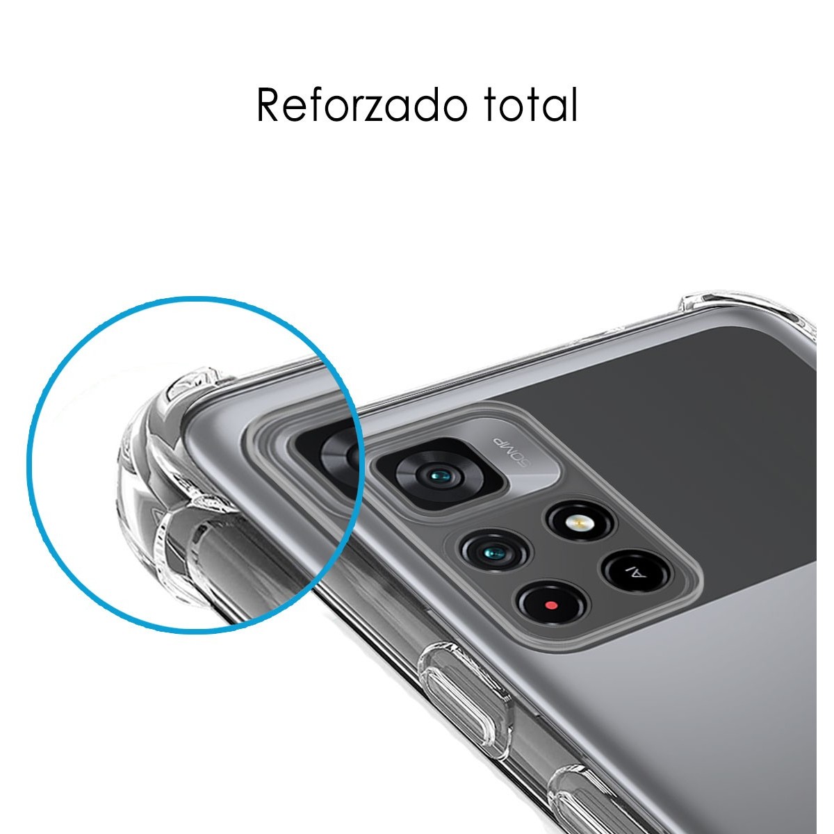 Funda Silicona Antigolpes Transparente para Xiaomi POCO M4 Pro 5G