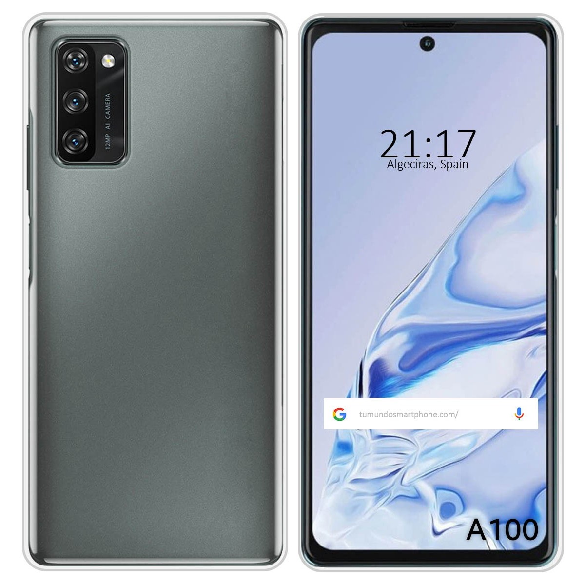 Funda Silicona Gel TPU Transparente para Blackview A100