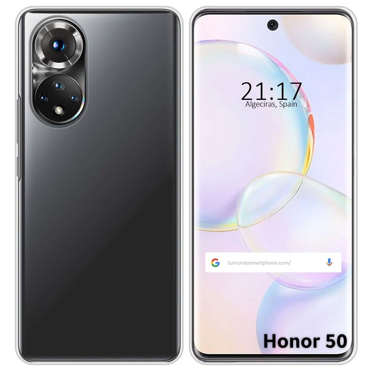 Funda Silicona Gel TPU Transparente para Huawei Nova 9 / Honor 50 5G