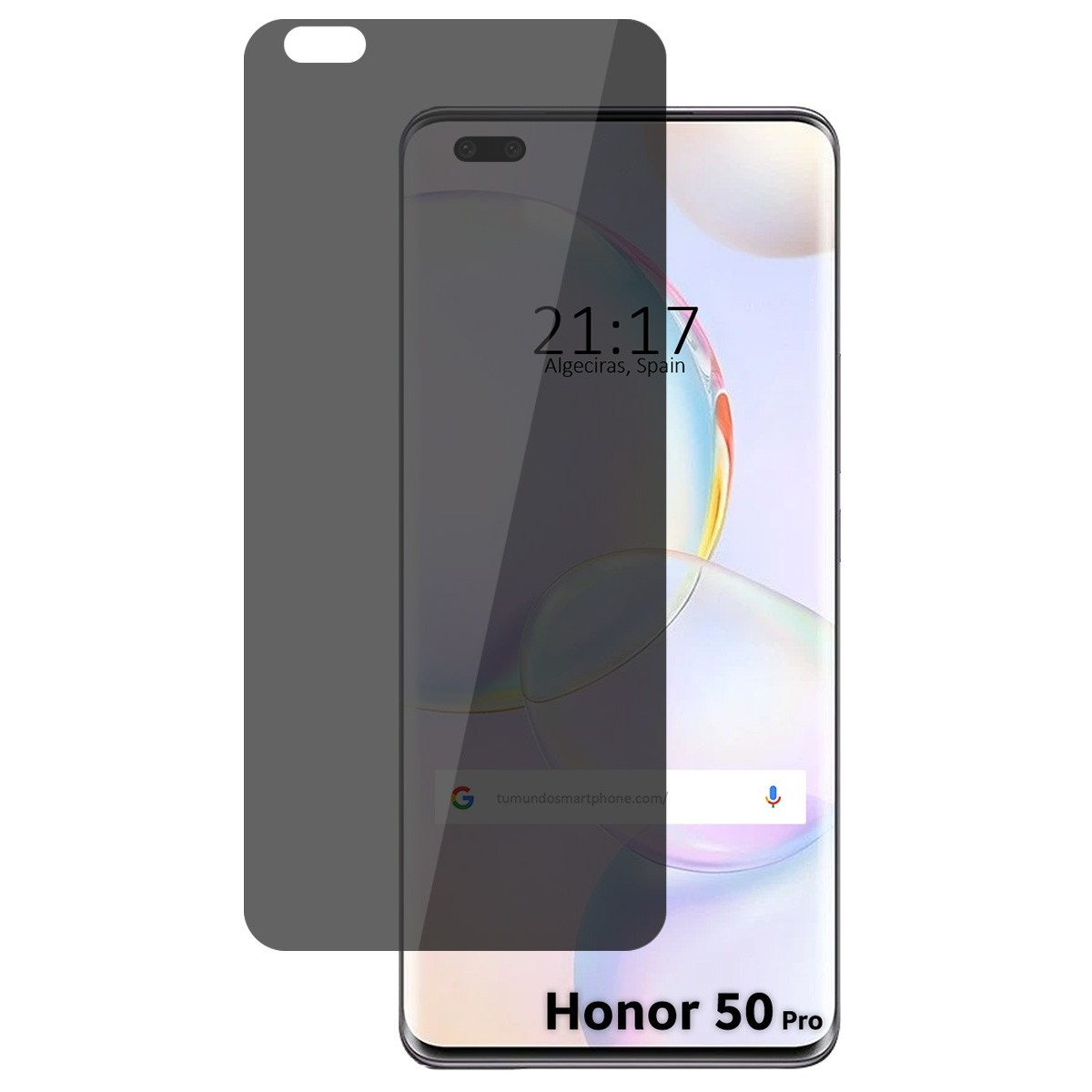 Protector Pantalla Hidrogel Privacidad Antiespías para Huawei Honor 50 Pro 5G
