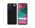 Pegatina Vinilo Autoadhesiva Textura Carbono para Motorola Moto G60s