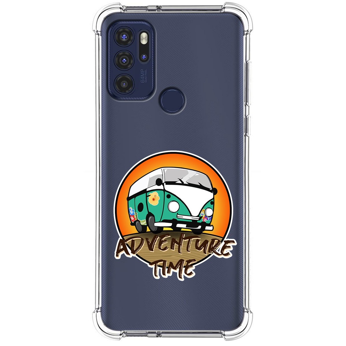 Funda Silicona Antigolpes para Motorola Moto G60s diseño Adventure Time Dibujos