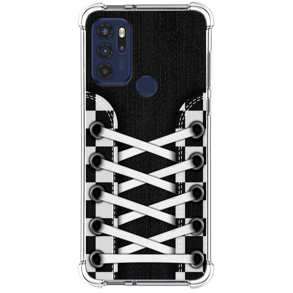 Funda Silicona Antigolpes para Motorola Moto G60s diseño Zapatillas 03 Dibujos