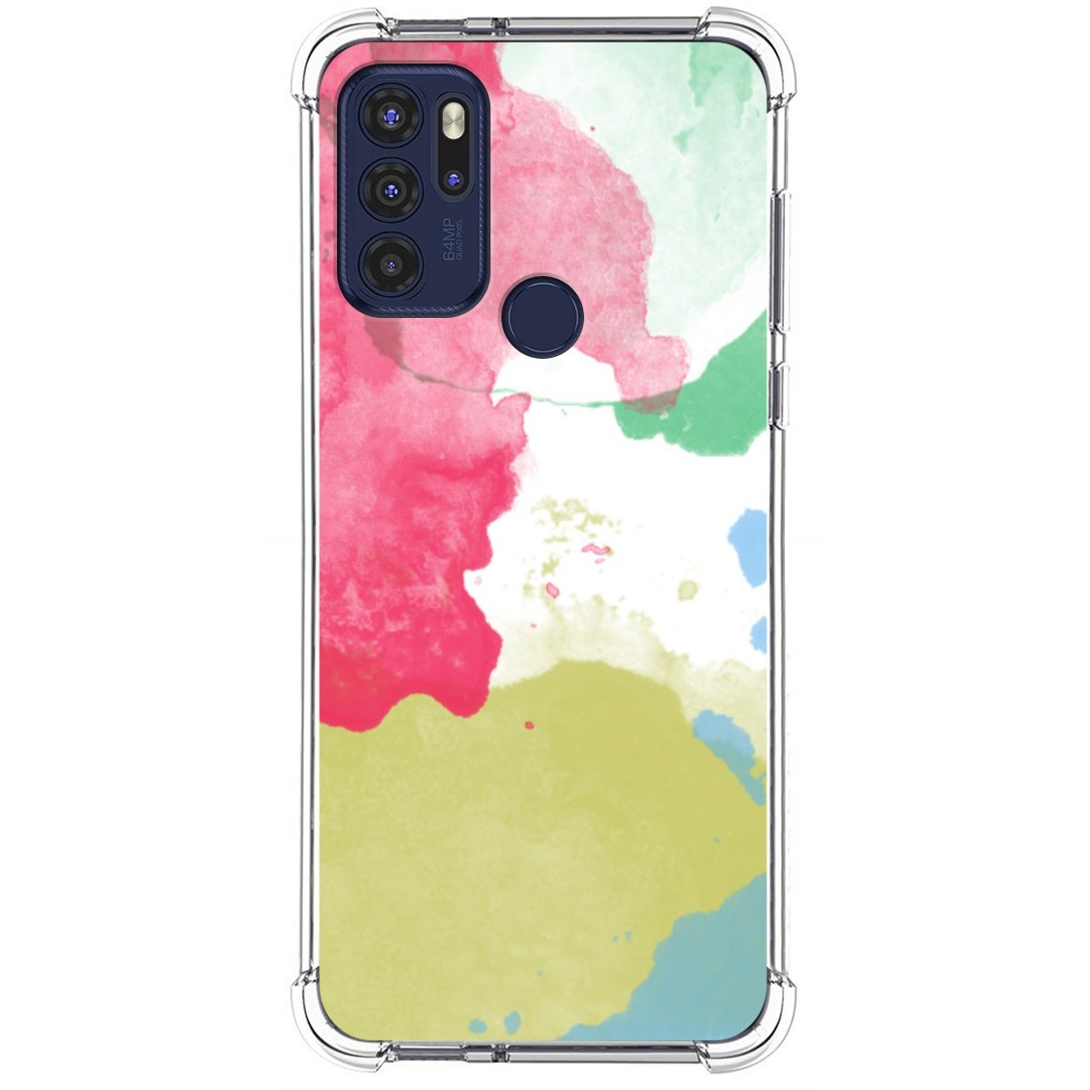 Funda Silicona Antigolpes para Motorola Moto G60s diseño Acuarela 02 Dibujos