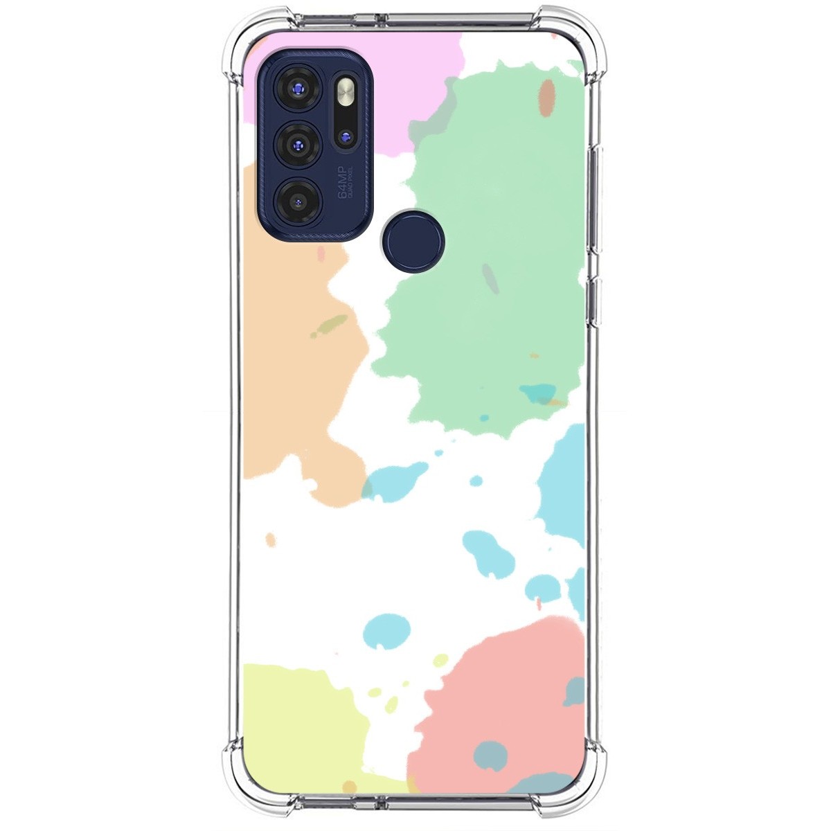 Funda Silicona Antigolpes para Motorola Moto G60s diseño Acuarela 05 Dibujos