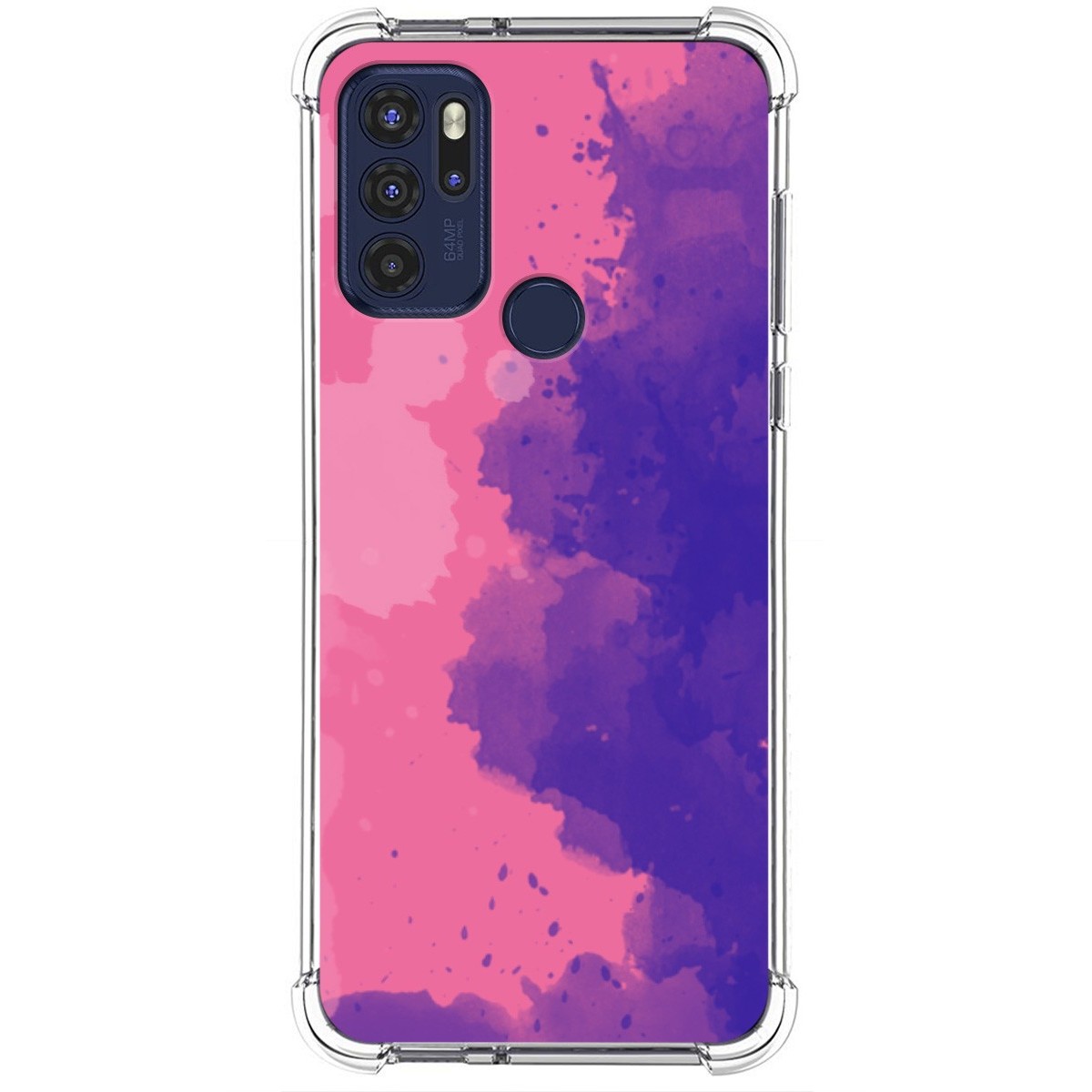 Funda Silicona Antigolpes para Motorola Moto G60s diseño Acuarela 07 Dibujos