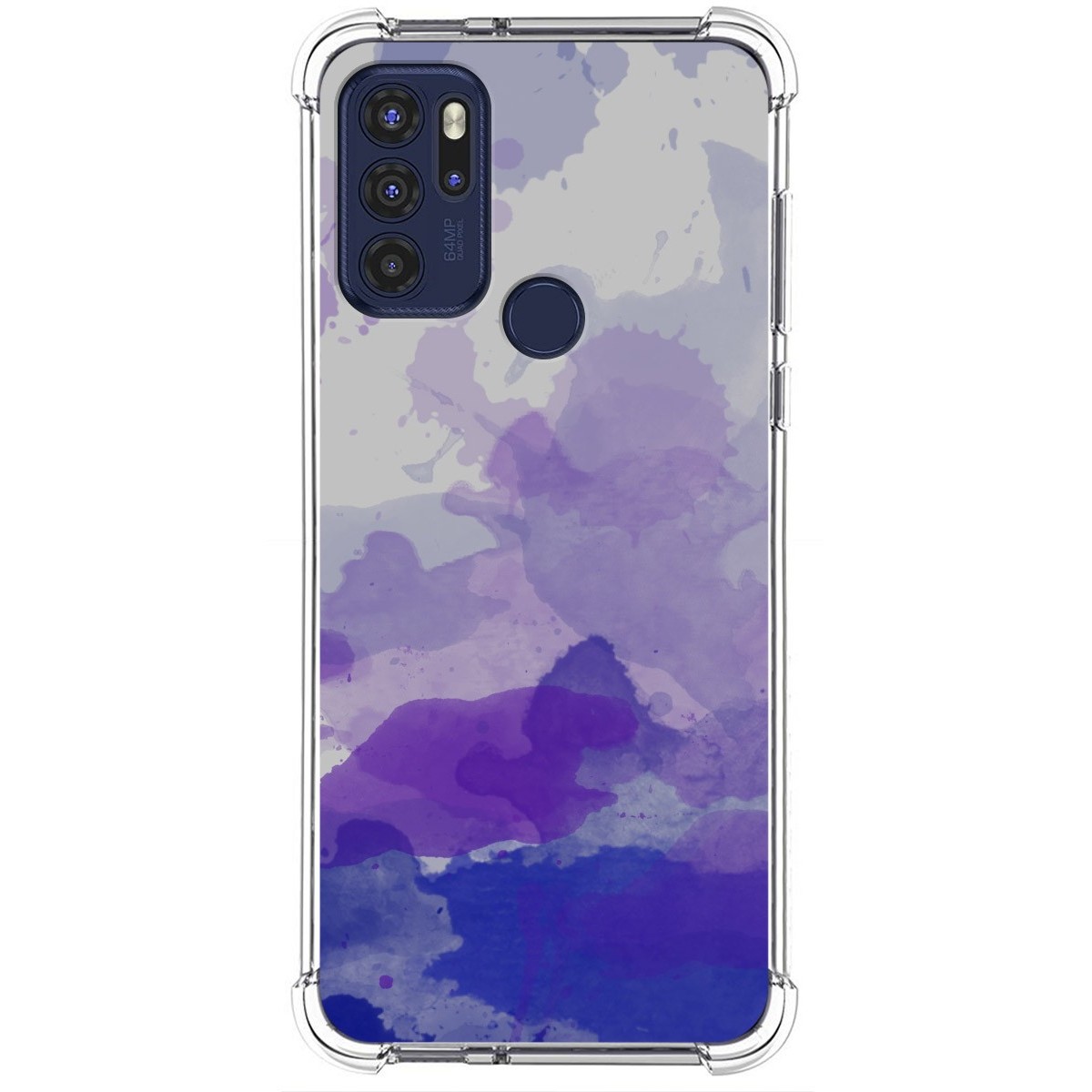 Funda Silicona Antigolpes para Motorola Moto G60s diseño Acuarela 09 Dibujos