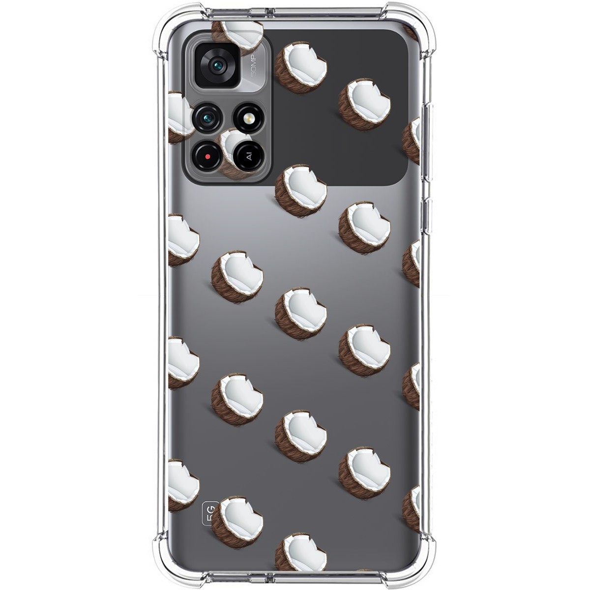 Funda Silicona Antigolpes para Xiaomi POCO M4 Pro 5G diseño Cocos Dibujos