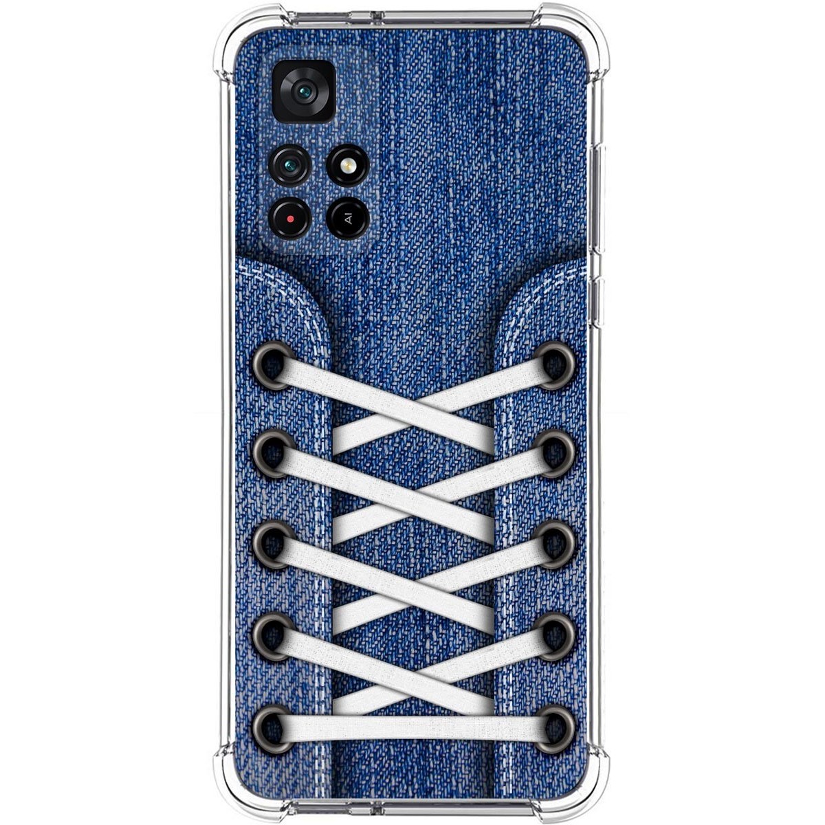 Funda Silicona Antigolpes para Xiaomi POCO M4 Pro 5G diseño Zapatillas 01 Dibujos