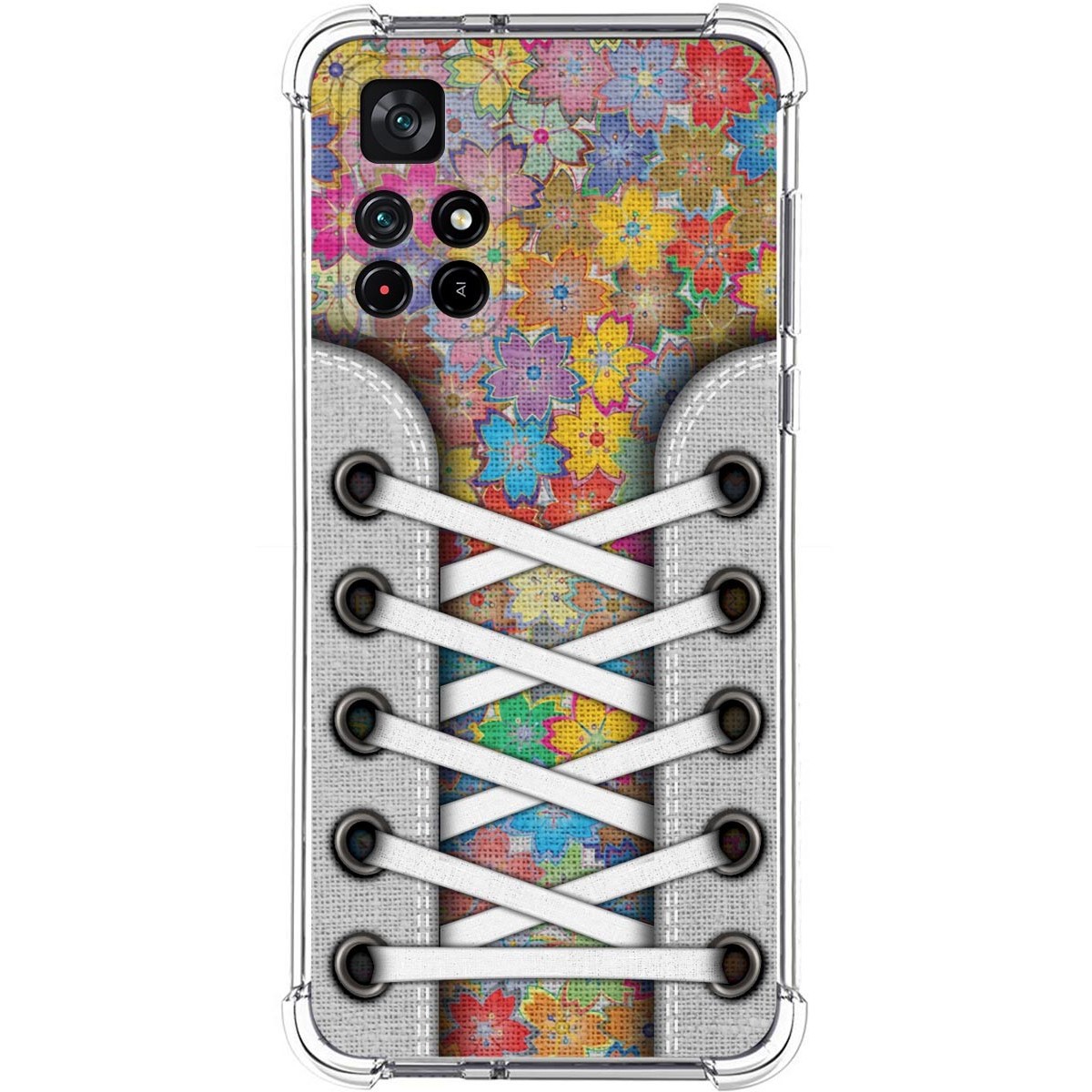 Funda Silicona Antigolpes para Xiaomi POCO M4 Pro 5G diseño Zapatillas 05 Dibujos