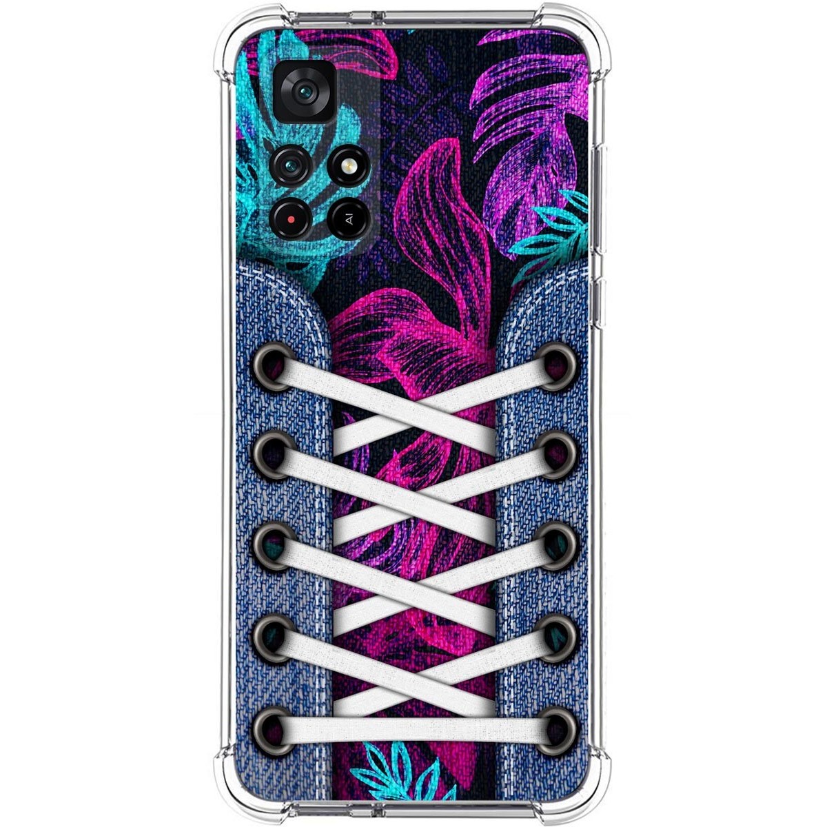 Funda Silicona Antigolpes para Xiaomi POCO M4 Pro 5G diseño Zapatillas 07 Dibujos