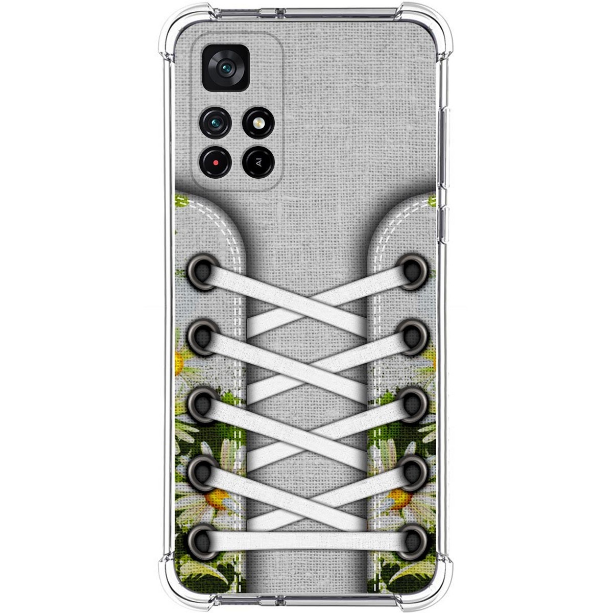 Funda Silicona Antigolpes para Xiaomi POCO M4 Pro 5G diseño Zapatillas 08 Dibujos