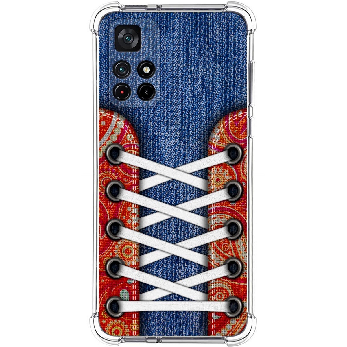 Funda Silicona Antigolpes para Xiaomi POCO M4 Pro 5G diseño Zapatillas 11 Dibujos