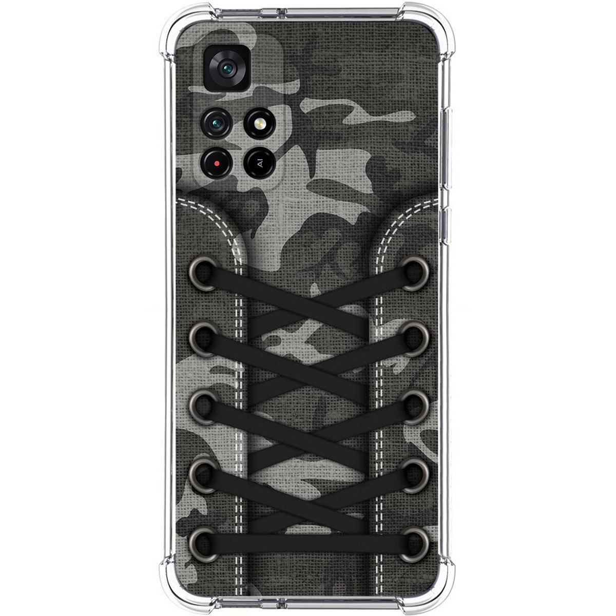 Funda Silicona Antigolpes para Xiaomi POCO M4 Pro 5G diseño Zapatillas 15 Dibujos