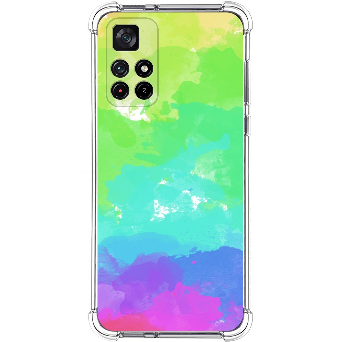 Funda Silicona Antigolpes para Xiaomi POCO M4 Pro 5G diseño Acuarela 03 Dibujos