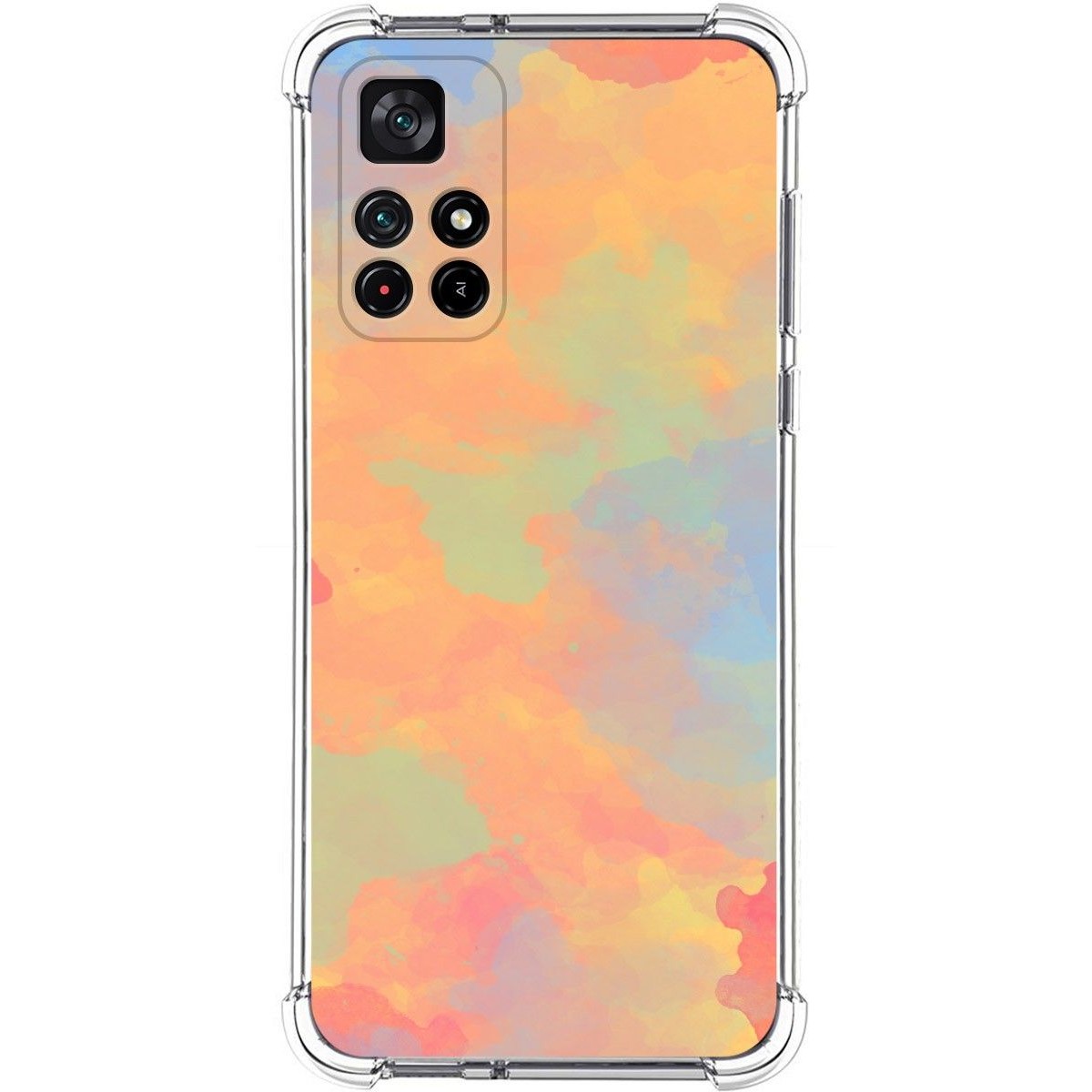Funda Silicona Antigolpes para Xiaomi POCO M4 Pro 5G diseño Acuarela 08 Dibujos