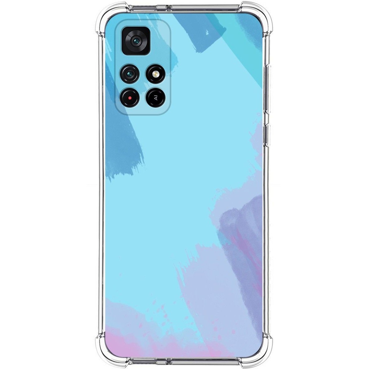 Funda Silicona Antigolpes para Xiaomi POCO M4 Pro 5G diseño Acuarela 10 Dibujos