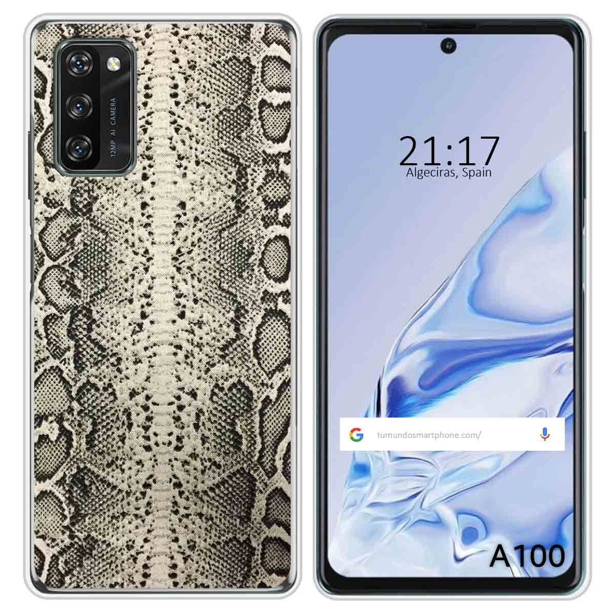 Funda Silicona para Blackview A100 diseño Animal 01 Dibujos