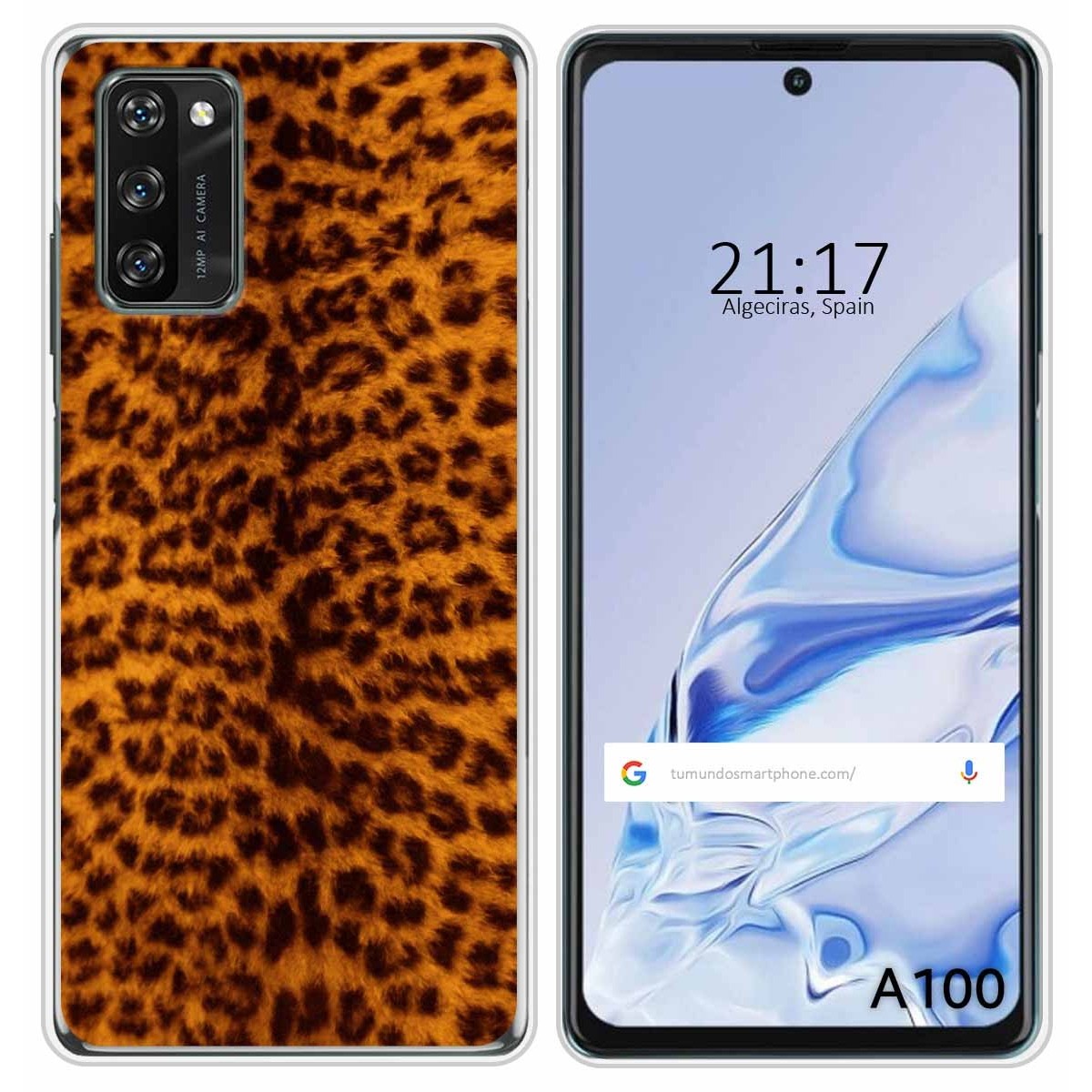 Funda Silicona para Blackview A100 diseño Animal 03 Dibujos