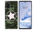 Funda Silicona para Blackview A100 diseño Camuflaje 01 Dibujos