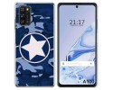 Funda Silicona para Blackview A100 diseño Camuflaje 03 Dibujos