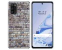Funda Silicona para Blackview A100 diseño Ladrillo 02 Dibujos