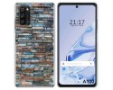 Funda Silicona para Blackview A100 diseño Ladrillo 05 Dibujos