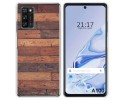 Funda Silicona para Blackview A100 diseño Madera 03 Dibujos