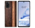 Funda Silicona para Blackview A100 diseño Madera 05 Dibujos