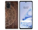 Funda Silicona para Blackview A100 diseño Madera 06 Dibujos