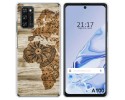 Funda Silicona para Blackview A100 diseño Madera 07 Dibujos