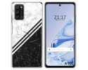 Funda Silicona para Blackview A100 diseño Mármol 01 Dibujos
