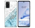 Funda Silicona para Blackview A100 diseño Mármol 02 Dibujos