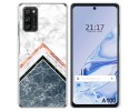 Funda Silicona para Blackview A100 diseño Mármol 05 Dibujos