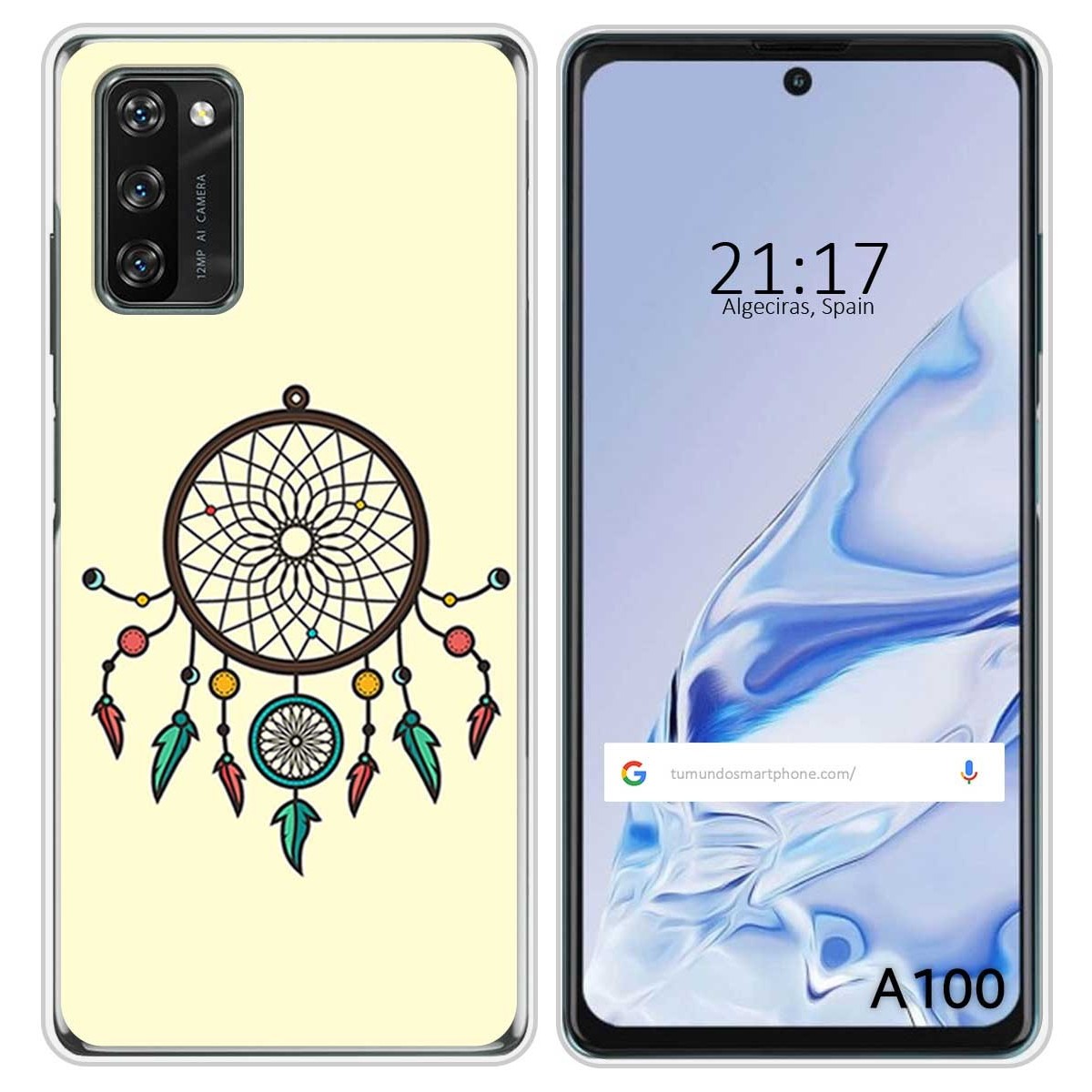 Funda Silicona para Blackview A100 diseño Atrapasueños Dibujos