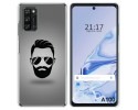Funda Silicona para Blackview A100 diseño Barba Dibujos