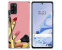 Funda Silicona para Blackview A100 diseño Brochas Dibujos