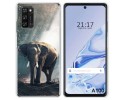 Funda Silicona para Blackview A100 diseño Elefante Dibujos