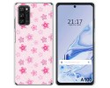 Funda Silicona para Blackview A100 diseño Flores Dibujos