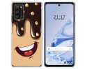 Funda Silicona para Blackview A100 diseño Helado Chocolate Dibujos